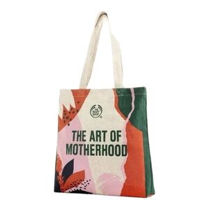 The Body Shop The Art of Motherhood Bag Canvas Tote Eco Friendly